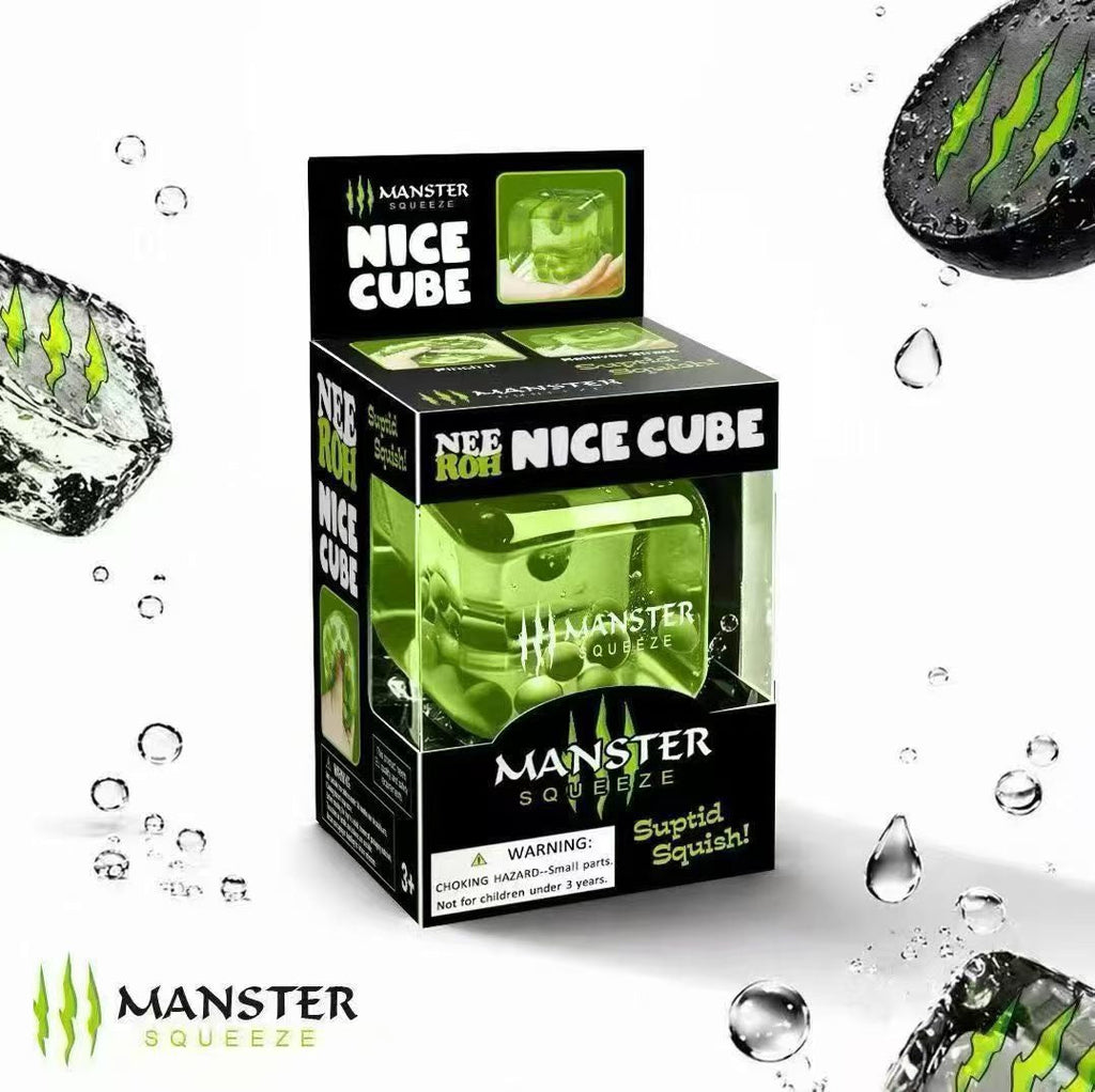 Needoh cube-style maltose ice rebound stress relief squishy toy