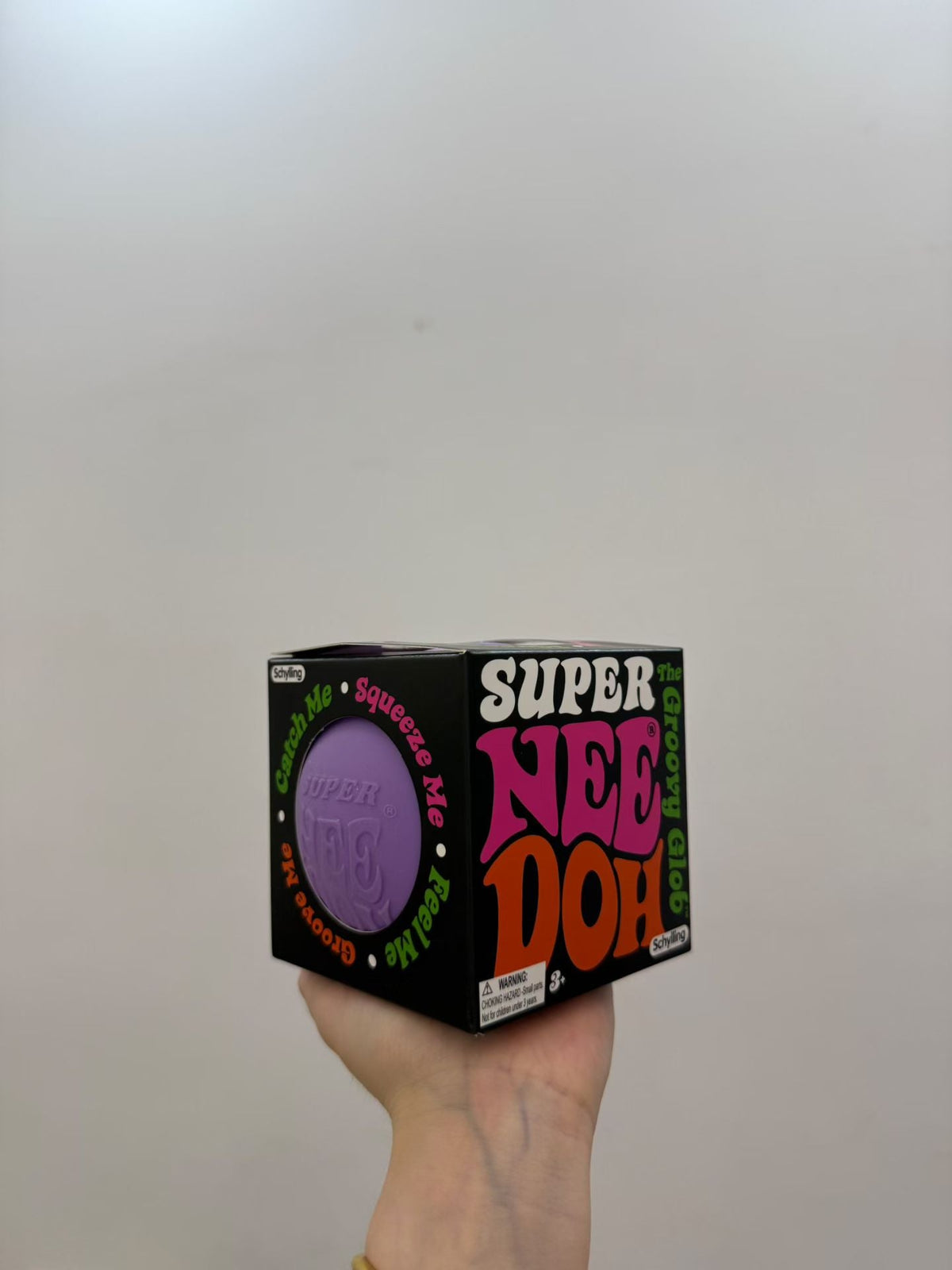Super Nee‑Doh Large 10cm Squishy Stress Ball Fidget Toy