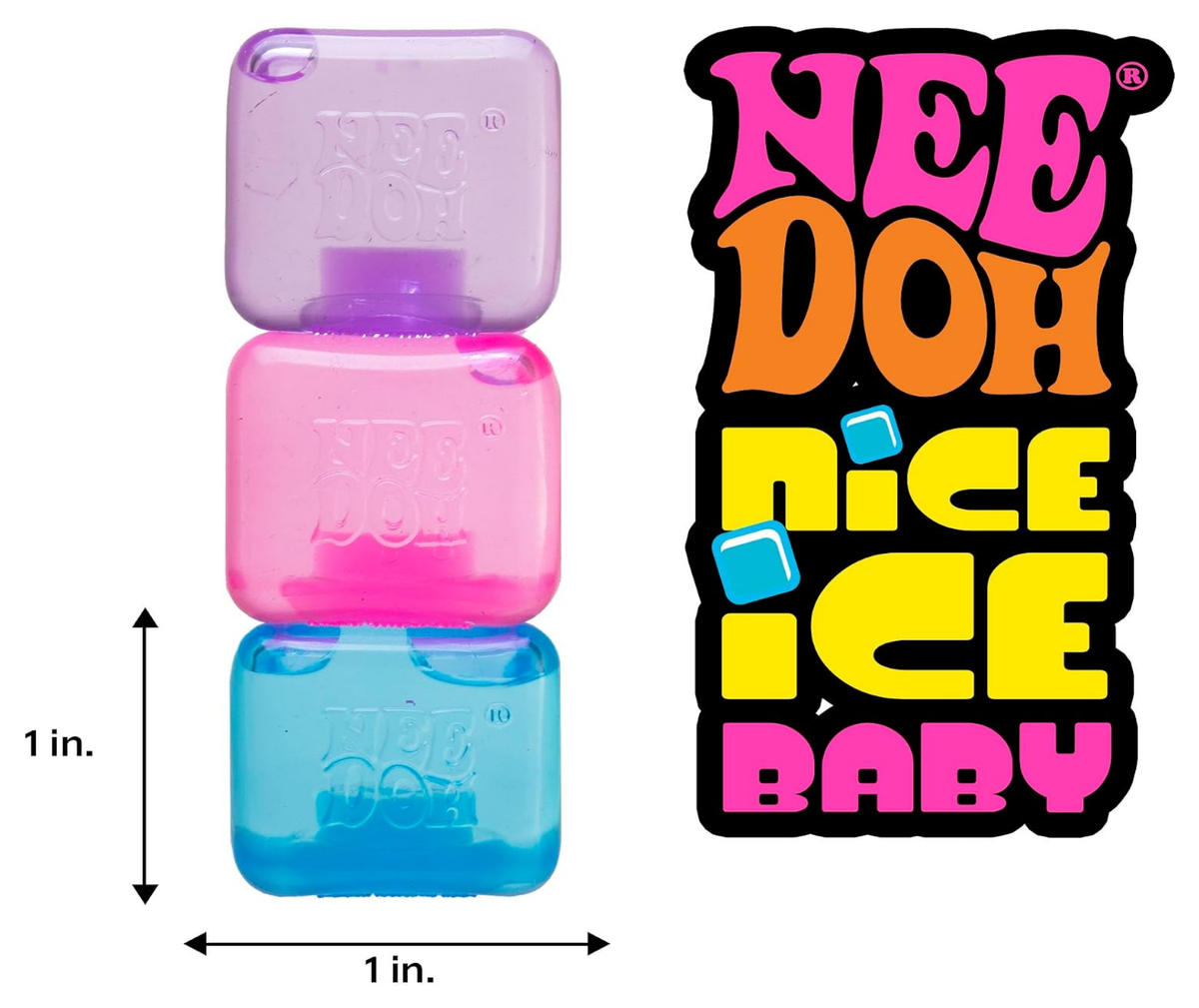 Needoh style Nice Ice Baby Shaped squishy toy