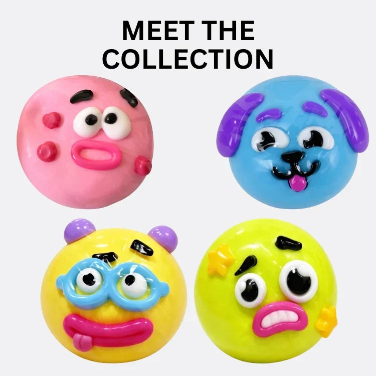 Mystery Smushers Squishy — Never the Same Face Twice