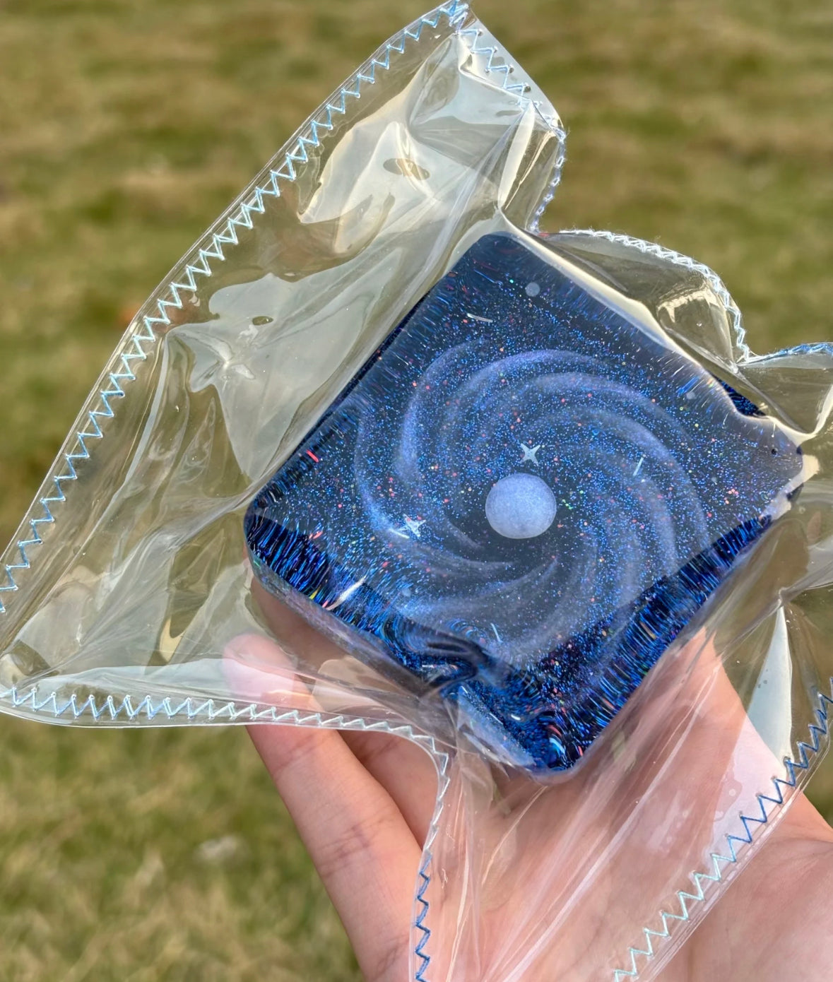 Galaxy Spiral Cube Fidget Toy(5-8 Days to make)
