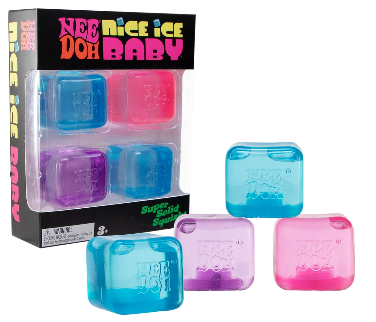 Needoh style Nice Ice Baby Shaped squishy toy