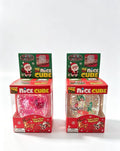NeeDoh Nice Cube Glow in the Dark Christmas Squishy Fidget Toy, Glitter Ice Cube Stress Relief Squeeze Toy