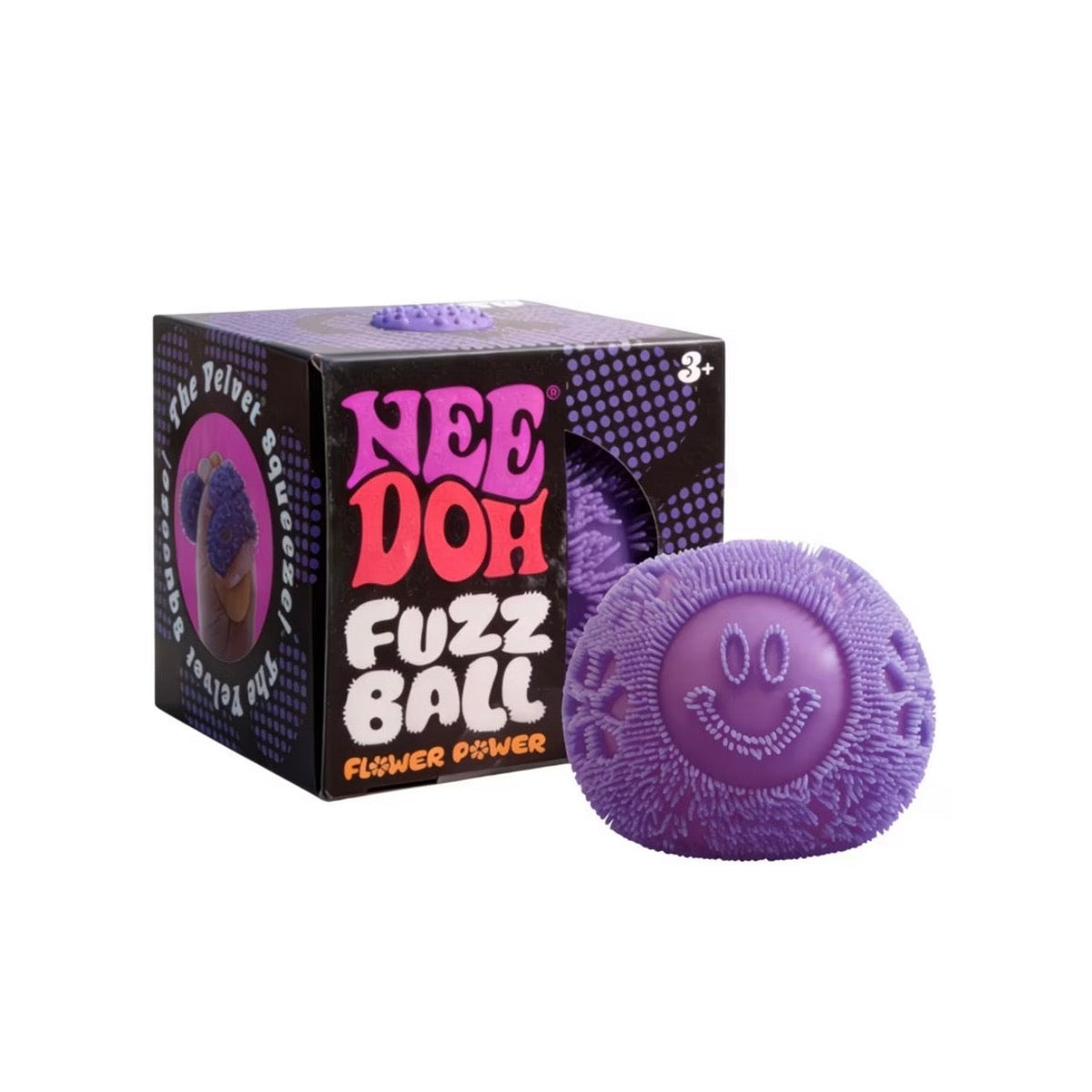 Needoh-Style Colorful Squishy Plush Stress Balls, Squeeze & Rebound Fidget Toys