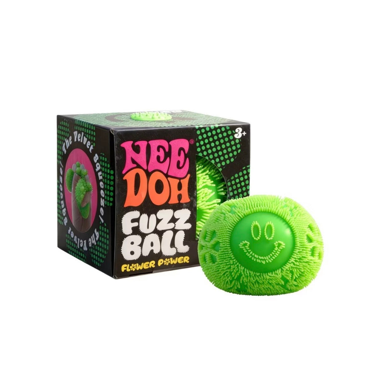 Needoh-Style Colorful Squishy Plush Stress Balls, Squeeze & Rebound Fidget Toys