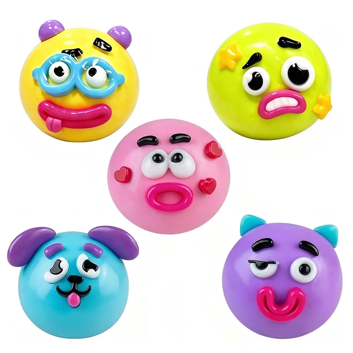 Mystery Smushers Squishy — Never the Same Face Twice