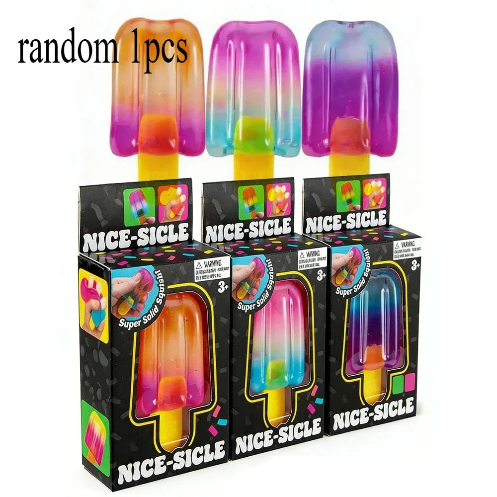 Needoh Colorful Popsicle Slow-Rise Squishy Toy