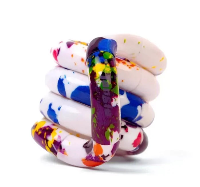 Original Tangl Twist Temperature Changing Fossil Fidget Toy | ADHD Focus Training Stress Relief Sensory Gift