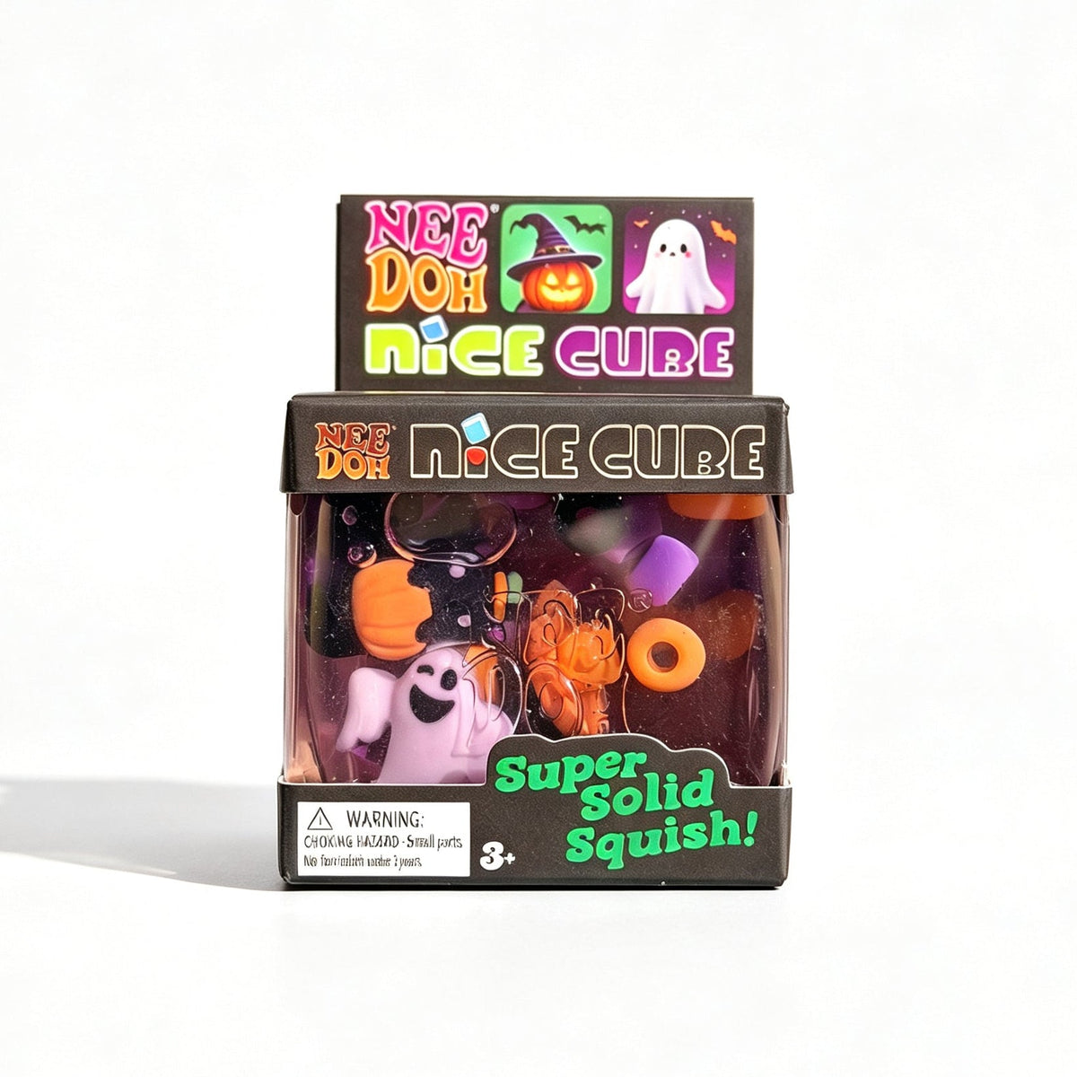 Halloween Nice Cube, NeeDoh Style Squish Fidget Stress Toy